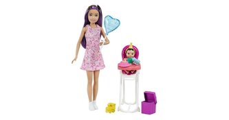 Barbie Chůva herní set - narozeniny GRP40