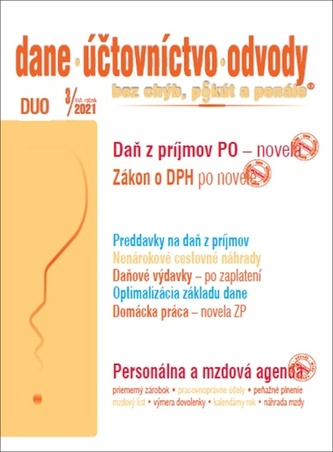 Dane, účtovníctvo, odvody bez chýb , pokút a penále