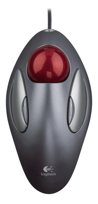 Logitech Mouse TrackMan Marble, silver Logitech Mouse TrackMan Marble, silver