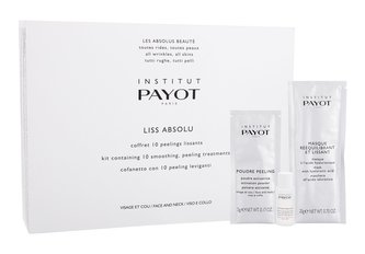 PAYOT Liss Absolu pleťový peeling Lotion Peeling 10 x 10 ml + aktivační prášek Poudre Peeling Activation Powder 10 x 5 g + pleťová maska Mask with Hyaluronic Acid 10 x 20 g PAYOT Liss Absolu pleťový peeling Lotion Peeling 10 x 10 ml + aktivační prášek Poudre Peeling Activation Powder 10 x 5 g + pleťová maska Mask with Hyaluronic Acid 10 x 20 g