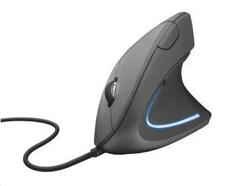 TRUST Myš Verto ergonomic mouse USB, black (černá)