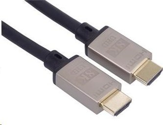 PREMIUMCORD Kabel HDMI 2.1 High Speed + Ethernet kabel 8K@60Hz, 4K@120Hz, pozlacené konektory, 2m