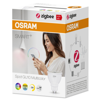 OSRAM SMART+ LED žárovka RGBW Tun.White DIM LIGHTIFY ZigBee 240V 5,5W GU10 36° (krabička 1ks) 20000h