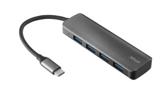 TRUST Rozbočovač Halyx Aluminium USB-C to 4-Port USB-A 3.2 Hub
