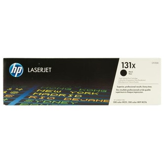 Toner pro "LaserJet Pro 200 M276N" tiskárnu, HP "CF210X" Černá, 2,4 tis.stran