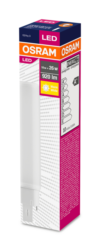 OSRAM DULUX D/E LED 830 HF 2G11 1000lm 3000K (CRI >80) 30000h (Krabička 1ks)