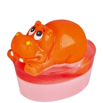 Organique Tuhé glycerinové mýdlo Hippopotam (Glycerine Soap) 80 g child