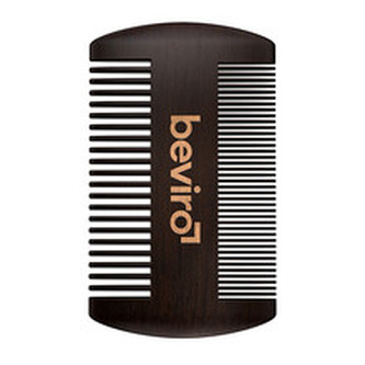 beviro Hřeben na vousy z hruškového dřeva (Beard Comb) man