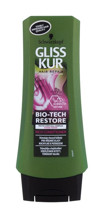 Schwarzkopf Gliss Kur Kondicionér Bio-Tech Restore 200 ml pro ženy