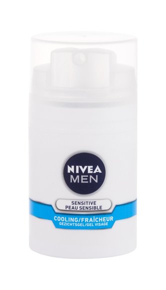 Nivea Men Sensitive Denní pleťový krém Cooling 50 ml pro muže Nivea Men Sensitive Denní pleťový krém Cooling 50 ml pro muže