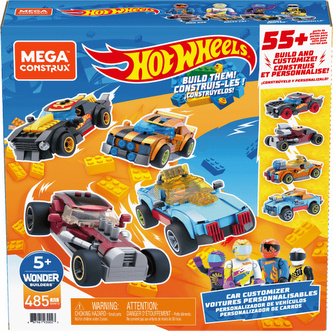 MEGA CONSTRUX HOT WHEELS POSTAV SI SÁM