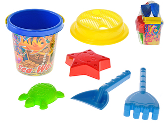 Sada na písek vodní svět 10m+ 6ks v síťce