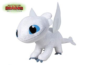 Jak vycvičit draka 3 Bleskoběska drak plyšový 40cm 0m+