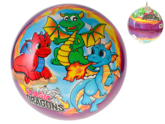 Míč 23cm Magic Dragons 10m+ v síťce