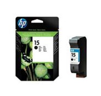 HP 15 Black Ink Cart, 25 ml, C6615DE