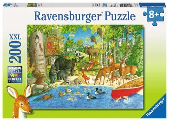 Ravensburger Puzzle - Lesní přátelé 200 XXL dílků