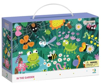 Puzzle s hledáním obrázků V zahradě