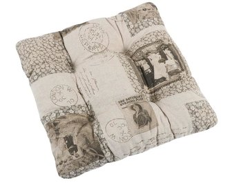 Sedák IVO prošívaný - obrazy - 40 x40 cm, prošívaný