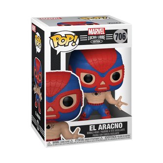 Funko POP Marvel: Luchadores- Spider-Man