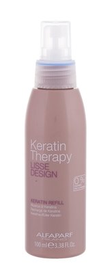 ALFAPARF MILANO Keratin Therapy Lisse Design Bezoplachová péče Keratin Refill 100 ml pro ženy