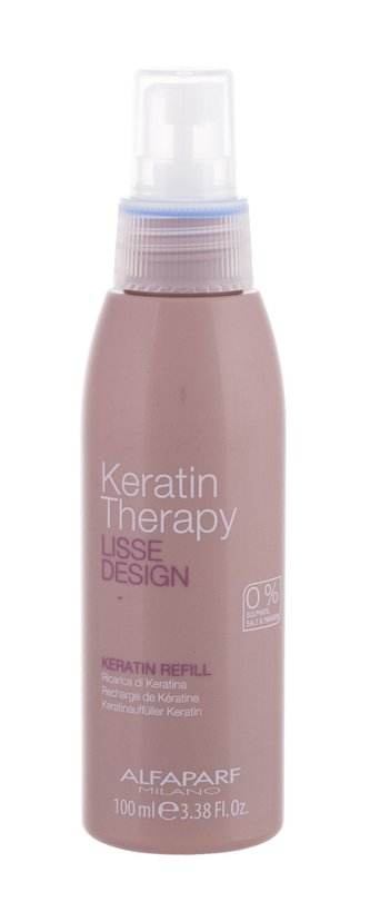 ALFAPARF MILANO Keratin Therapy Lisse Design Bezoplachová péče Keratin Refill 100 ml pro ženy