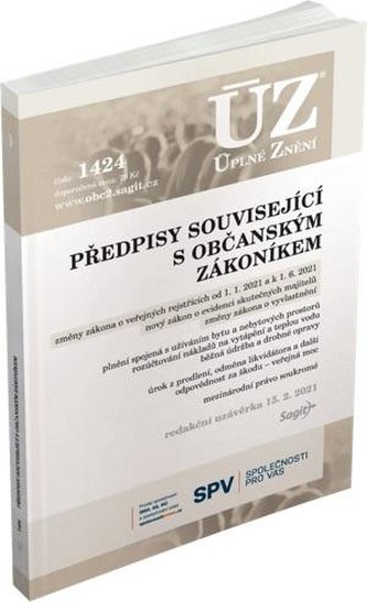 ÚZ 1424 Předpisy související s občanským zákoníkem ...