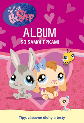 Littlest Pet Shop Album so samolepkami