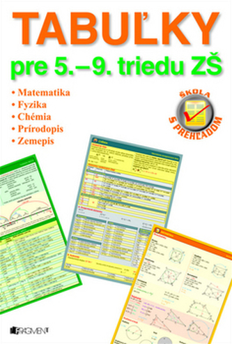 Tabuľky pre 5. – 9. triedu ZŠ