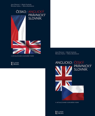 Balíček 2 ks Anlicko-český, česko-anglický právnický slovník