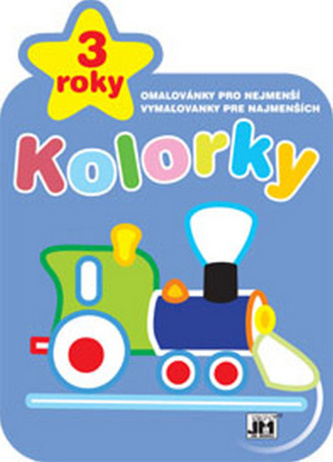 Kolorky vláček 3 roky