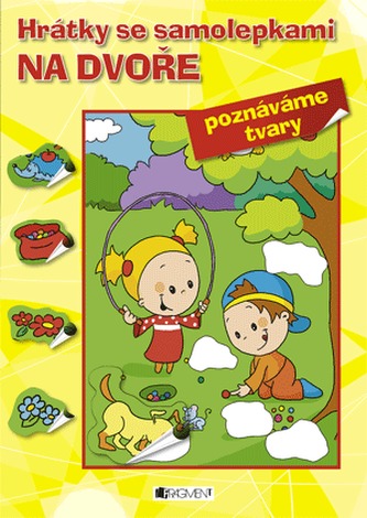 Hrátky se samolepkami Na dvoře