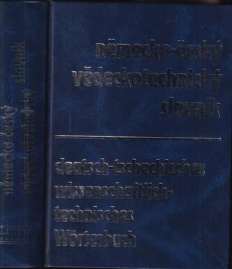 Německo-český vědeckotechnický slovník : Deutsch-tschechisches wissenschaftlich-technisches Wörterbuch (, 1997)