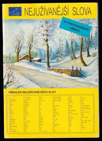 Nejužívanější slova ve francouzských větách (Jana Navrátilová, 1997)