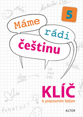 Máme rádi češtinu 5 Klíč