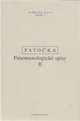 Fenomenologické spisy II