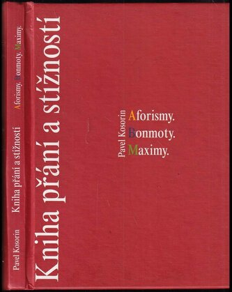 Kniha přání a stížností : aforismy, bonmoty, maximy (Pavel Kosorin, 2007)