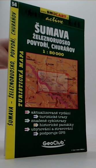 Šumava-Železnorudsko 1:50T - turist .ma