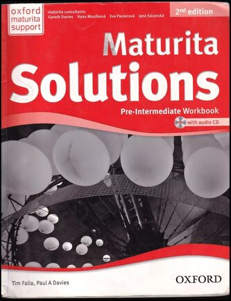 Maturita Solutions Pre-Intermediate  Workbook with Audio CD PACK Czech Edition Maturita Solutions Pre-Intermediate  Workbook with Audio CD PACK Czech Edition