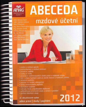 Abeceda mzdové účetní 2012 (Bořivoj Šubrt, 2012)