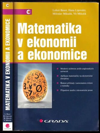 Matematika v ekonomii a ekonomice (autorů kolektiv, 2015)