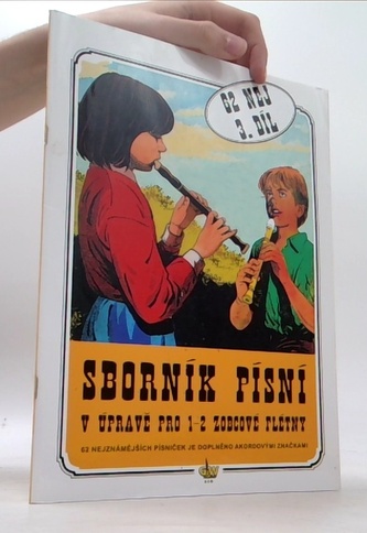 Sborník písní v úpravě pro zobcové flétny. 3.díl