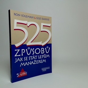 525 Zůusobů, jak se stát lepším manažerem