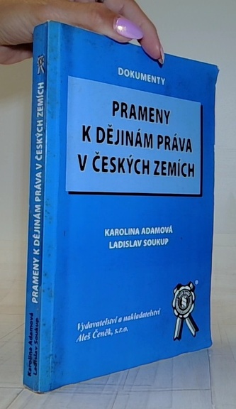 Prameny k dějinám práva v českých zemích