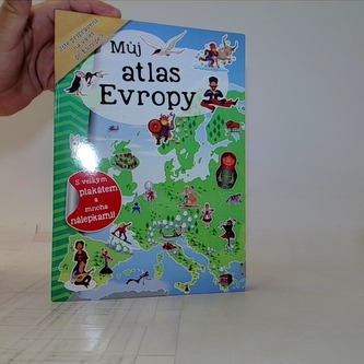 Můj atlas Evropy + plakát a nálepky