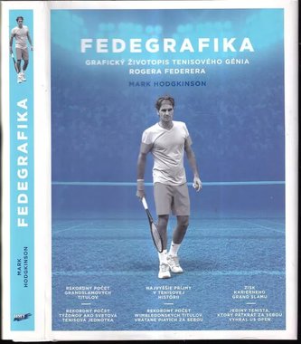 Fedegrafika : grafický životopis tenisového génia Rogera Federera (Mark Hodgkinson, 2016)