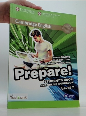 Cambridge English Prepare! Level 7 Student's Book and Online Workbook with Testbank