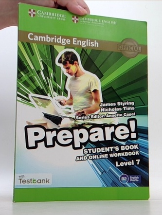 Cambridge English Prepare! Level 7 Student's Book and Online Workbook with Testbank