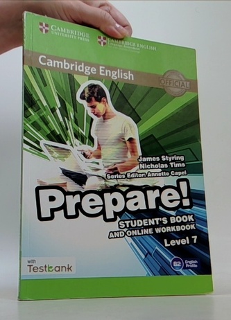Cambridge English Prepare! Level 7 Student's Book and Online Workbook with Testbank