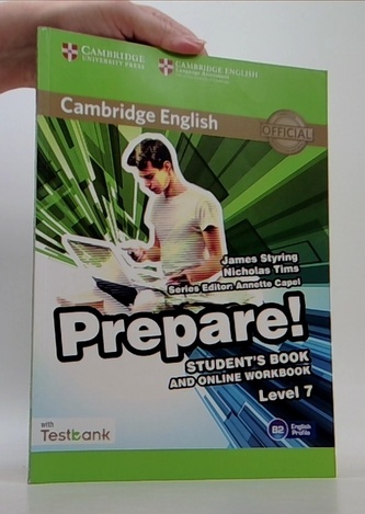 Cambridge English Prepare! Level 7 Student's Book and Online Workbook with Testbank