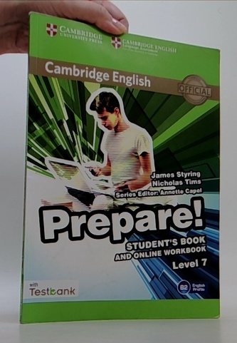 Cambridge English Prepare! Level 7 Student's Book and Online Workbook with Testbank